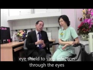 對抗「非典型肺炎」保護醫務工作者